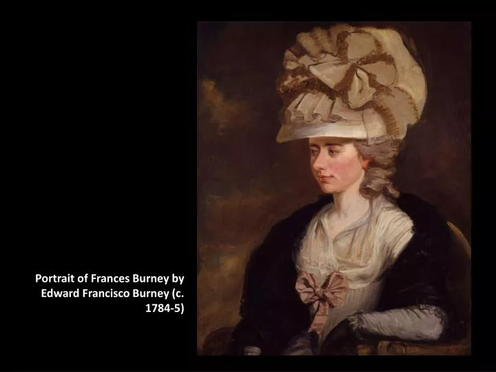 portrait of frances burney by edward francisco burney c 1784 5