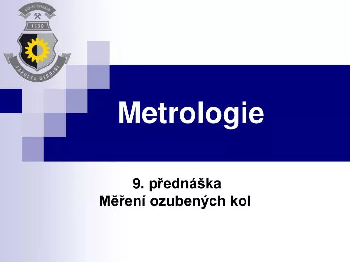 metrologie