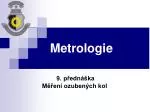 Metrologie - slide 1
