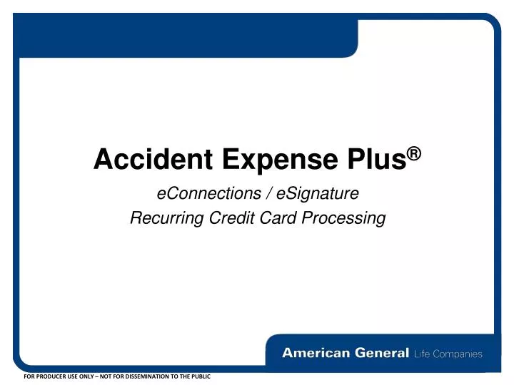 accident expense plus