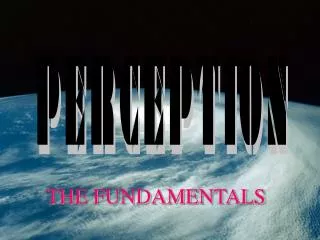 THE FUNDAMENTALS