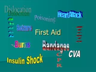 first aid