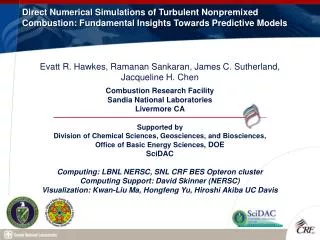 Direct Numerical Simulations of Turbulent Nonpremixed Combustion: Fundamental Insights Towards Predictive Models
