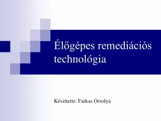 l g pes remedi ci s technol gia