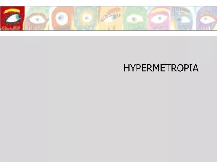 hypermetropia