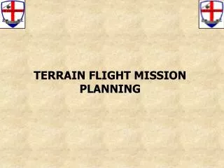 TERRAIN FLIGHT MISSION PLANNING