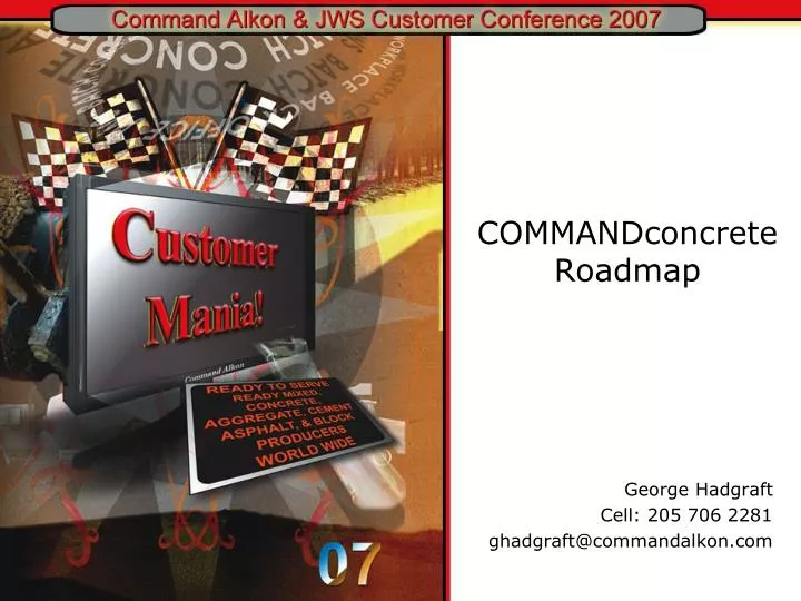 commandconcrete roadmap