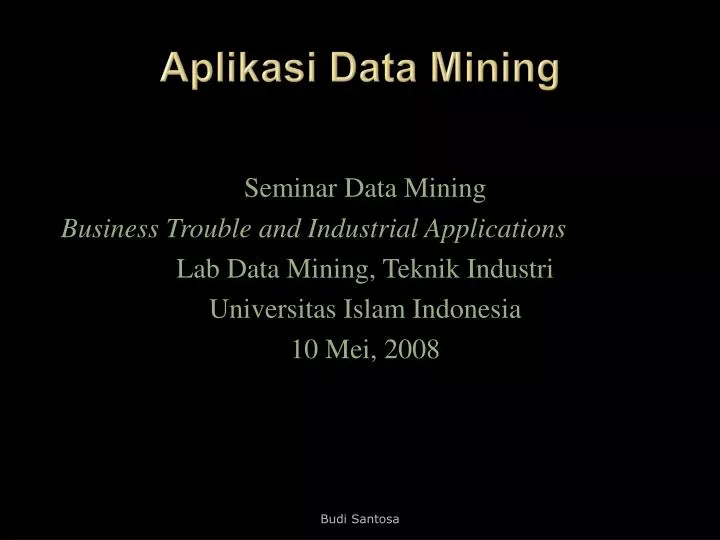 aplikasi data mining