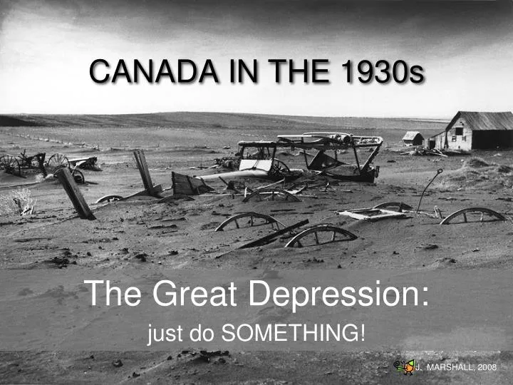 canada in the 1930s