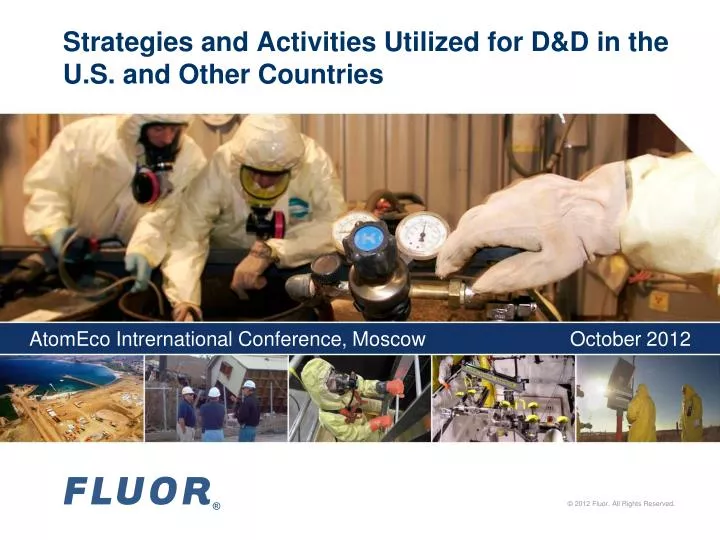 strategies and activities utilized for d d in the u s and other countries
