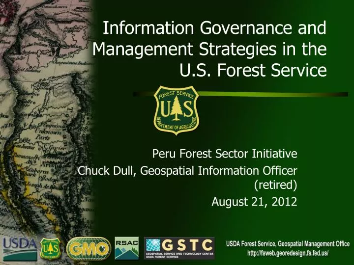 information governance and management strategies in the u s forest service