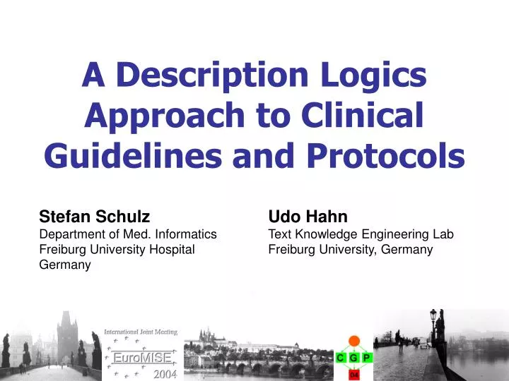 a description logics approach to clinical guidelines and protocols