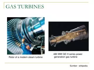 gas turbines