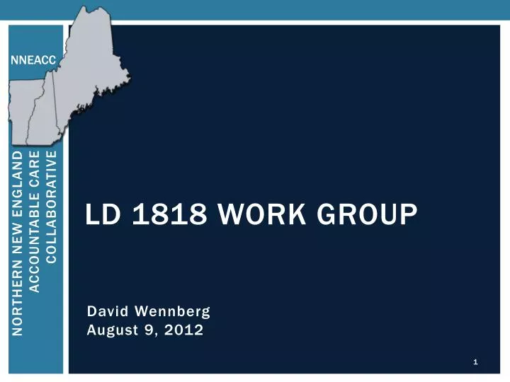 ld 1818 work group