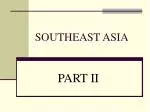 SOUTHEAST ASIA - slide 1