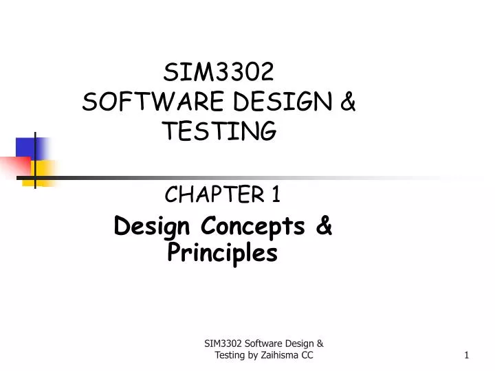 sim3302 software design testing