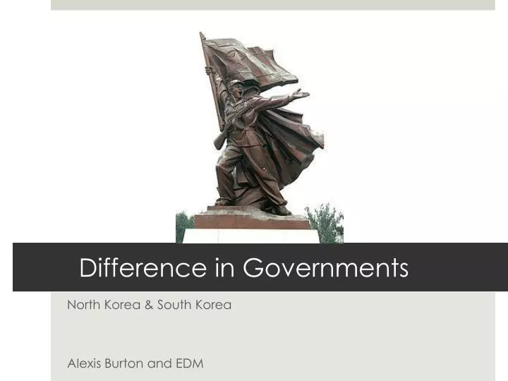 difference in governments
