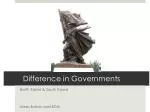 Analysis of North and South Korean Governments: Democracy vs. Communism - slide 1