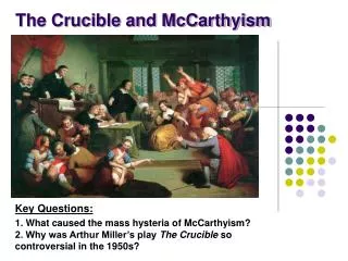 The Crucible and McCarthyism