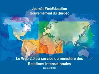 journ e web ducation gouvernement du qu bec