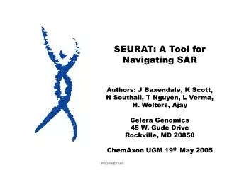 SEURAT: A Tool for Navigating SAR