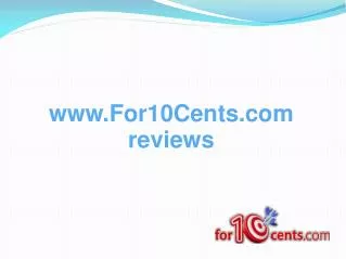 www.for10cents.com reviews