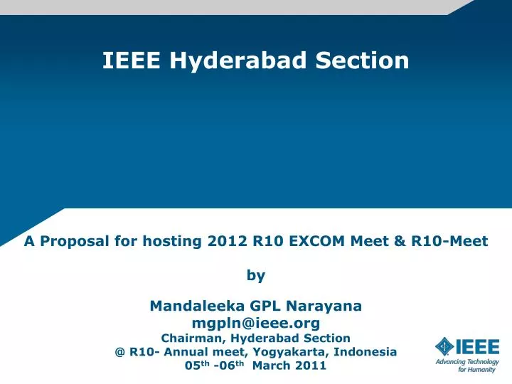 ieee hyderabad section