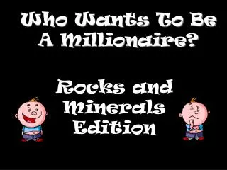who wants to be a millionaire