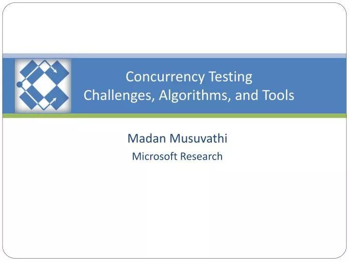 concurrency testing challenges algorithms and tools