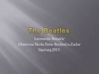 the beatles