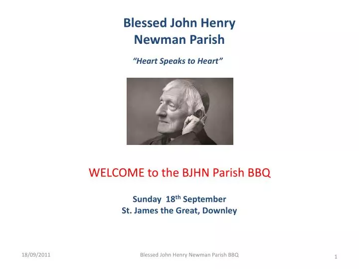 blessed john henry newman parish heart speaks to heart