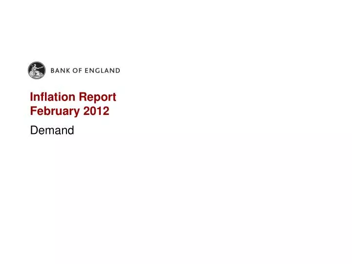 inflation report february 2012