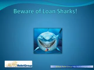 Beware of Loan Sharks!