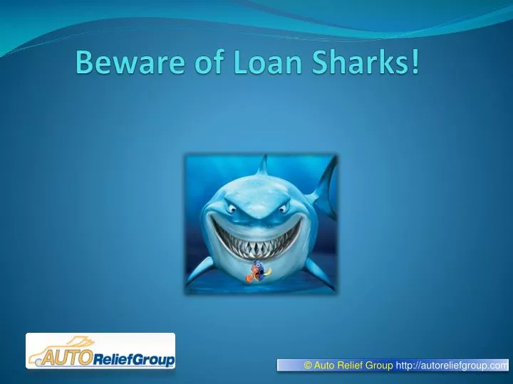 beware of loan sharks