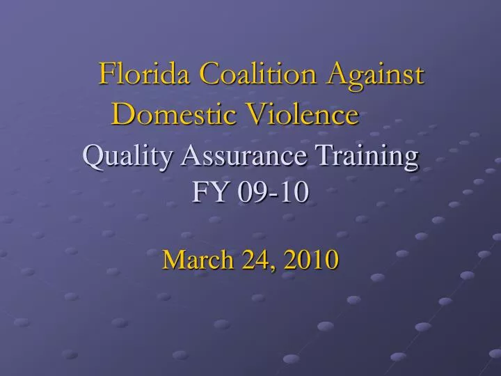 florida coalition against domestic violence