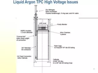 Liquid Argon TPC High Voltage Issues