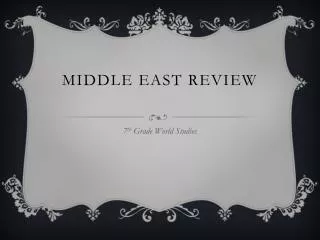 Middle East Review