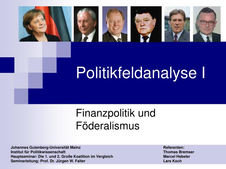 PPT - Politikfeldanalyse I PowerPoint Presentation, Free Download - ID ...