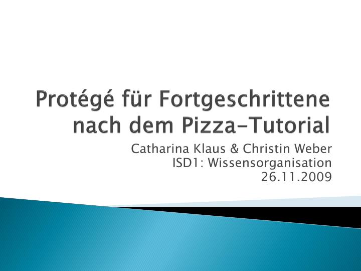 prot g f r fortgeschrittene nach dem pizza tutorial