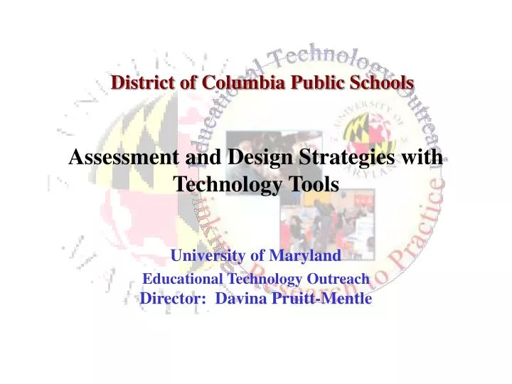assessment and design strategies with technology tools