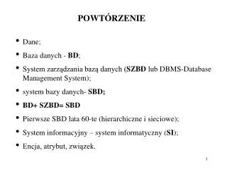 powt rzenie