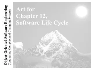 Art for Chapter 12, Software Life Cycle