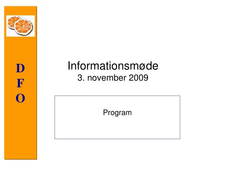 informationsm de 3 november 2009
