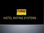 HOTEL RATING SYSTEMS - slide 1