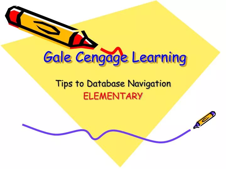 gale cengage learning