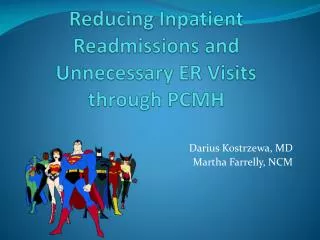 reducing inpatient readmissions and unnecessary er visits through pcmh
