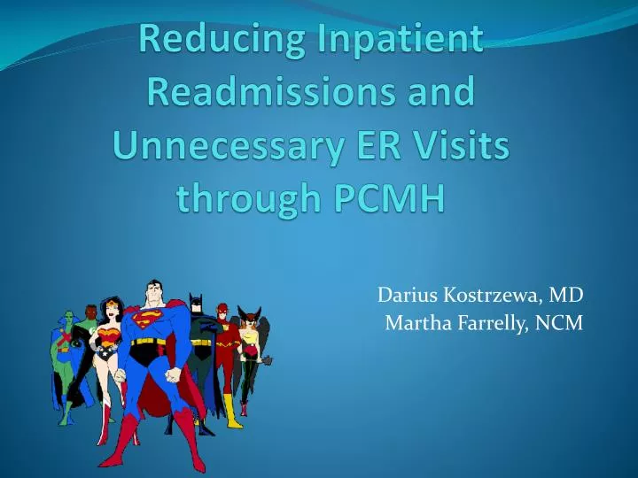 reducing inpatient readmissions and unnecessary er visits through pcmh