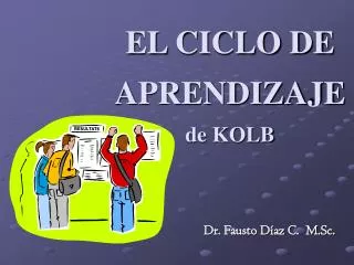 el ciclo de aprendizaje de kolb