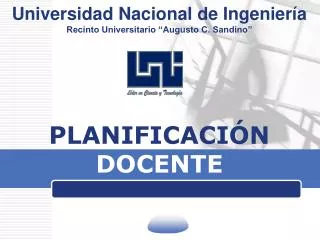 planificaci n docente