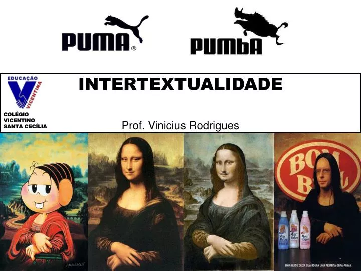 intertextualidade prof vinicius rodrigues